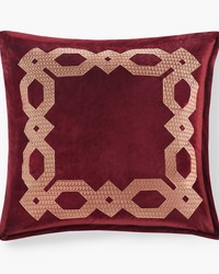 Clermont European Pillow Sham Burgundy by   