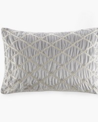 Aumont Oblong Decor Pillow Silver by   