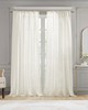 Olliix Cornelli Embroidery Curtain Panel (Single) White