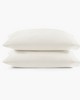 Olliix Luxury Egyptian 500TC Cotton Pillowcases White