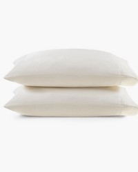 Luxury Egyptian 500TC Cotton Pillowcases Ivory by   