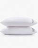 Olliix Signature Hem 300TC Cotton Pillowcases Grey