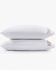 Olliix Signature Hem 300TC Cotton Pillowcases Taupe