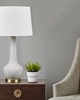 Olliix Zazie Ceramic Genie Table Lamp Grey