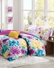 Olliix Olivia Floral Comforter Set Blue