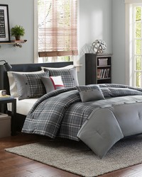 Daryl Comforter Set Grey King by   