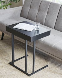 Wynn Pull Up Table Black by  Kasmir 