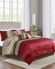 Olliix Amherst 7 Piece Comforter Set Red