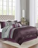 Olliix Amherst 7 Piece Comforter Set Purple