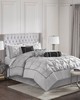 Olliix Laurel 7 Piece Tufted Comforter Set Grey