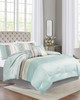 Olliix Amherst 7 Piece Comforter Set Aqua