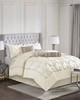 Olliix Laurel 7 Piece Tufted Comforter Set Ivory