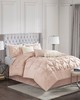 Olliix Laurel 7 Piece Tufted Comforter Set Blush