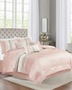 Olliix Amherst 7 Piece Comforter Set Blush/Taupe