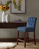 Olliix Marian Tufted Counter Stool Navy