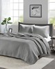 Olliix Keaton 3 Piece Quilt Set Grey