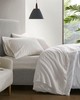 Olliix Linen Blend 4PC Sheet Set Ivory