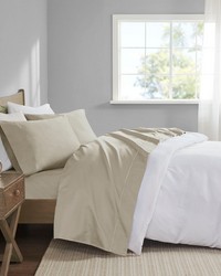 600 Thread Count Pima Cotton Sheet Set Sand Queen by   