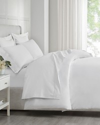 500 Thread Count Egyptian Cotton Deep Pocket Sheet Set White Queen by   