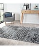 Olliix Hannah Moroccan Global Woven Area Rug Charcoal