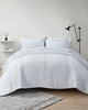 Olliix Nimbus 7 Piece Comforter Set with Bed Sheets White