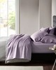 Olliix 800 Thread Count Cotton Blend Sateen Sheet Set Purple