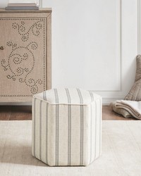 Ellen Accent Ottoman Natural by  Kasmir 