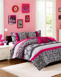 Reagan Comforter Set Pink King by   