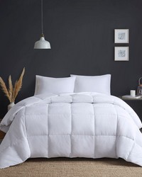 Heavy Warmth Goose Feather and Down Oversize Comforter White Full Queen by   