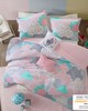 Olliix Cloud Cotton Printed Comforter Set Pink