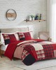 Olliix Sunset Oversized Cotton Quilt Mini Set Red