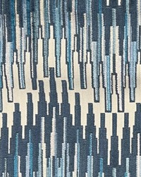 Dixie Hill Blue by  Hamilton Fabric 