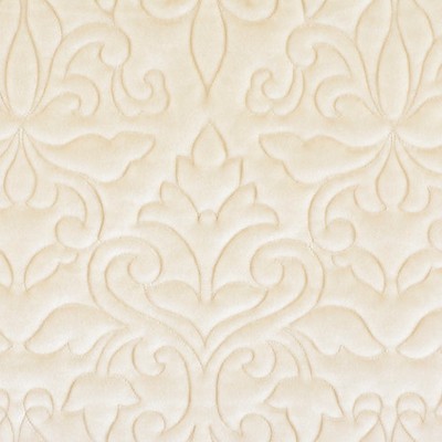 Scalamandre Velbrode Cream COLLEZIONE ITALIA CH 05070655 Beige Upholstery POLYESTER POLYESTER