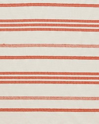 Marina Stripe Terracotta by  Scalamandre 