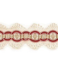 Siecle Candide Braid Raspberry by  Scalamandre Trim 