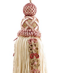 Siecle Key Tassel Raspberry by  Scalamandre Trim 