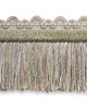 Scalamandre Trim SAFARI FRINGE WITH CHENILLE PEWTER