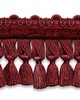 Scalamandre Trim SAFARI TASSEL FRINGE CHENILLE GARNET