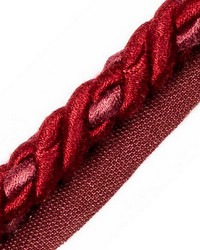 Safari Cord With Tape A Garnet by  Scalamandre Trim 