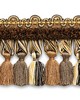 Scalamandre Trim SAFARI TASSEL FRINGE CHENILLE BRONZE