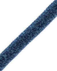 Safari Tweeded Chenille A Royal Blue by  Scalamandre Trim 