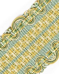 Safari Braid Seafoam gold by  Scalamandre Trim 