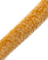 Safari Tweeded Chenille B Seafoam gold by  Scalamandre Trim 