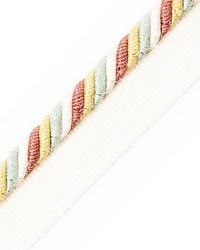 Milady Cord With Tape A Pastels cream by  Scalamandre Trim 