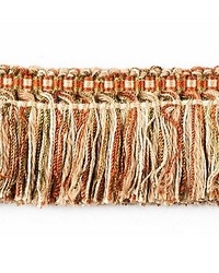 Milady Brush Fringe Terracotta moss by  Scalamandre Trim 