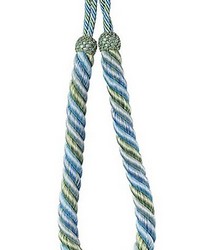 Milady Rope Tieback Aqua by  Scalamandre Trim 