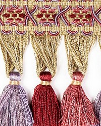 Milady Tassel Fringe Heather by  Scalamandre Trim 