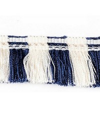 Bayadere Moss Fringe Marine by  Scalamandre Trim 