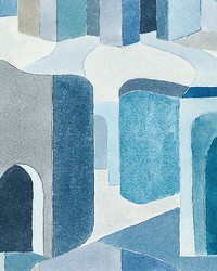 Riad Cotton Print Mediterranean by   