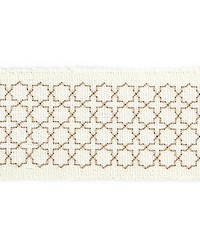 Seville Embroidered Tape Ivory by  Scalamandre Trim 